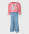 Conjunto niña con flores