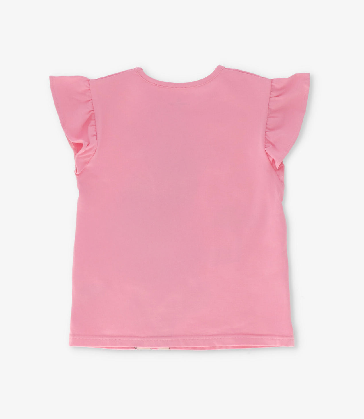 Conjunto niña con flores y estampado 2 años / Rosado