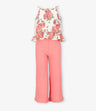 Conjunto niña con flores