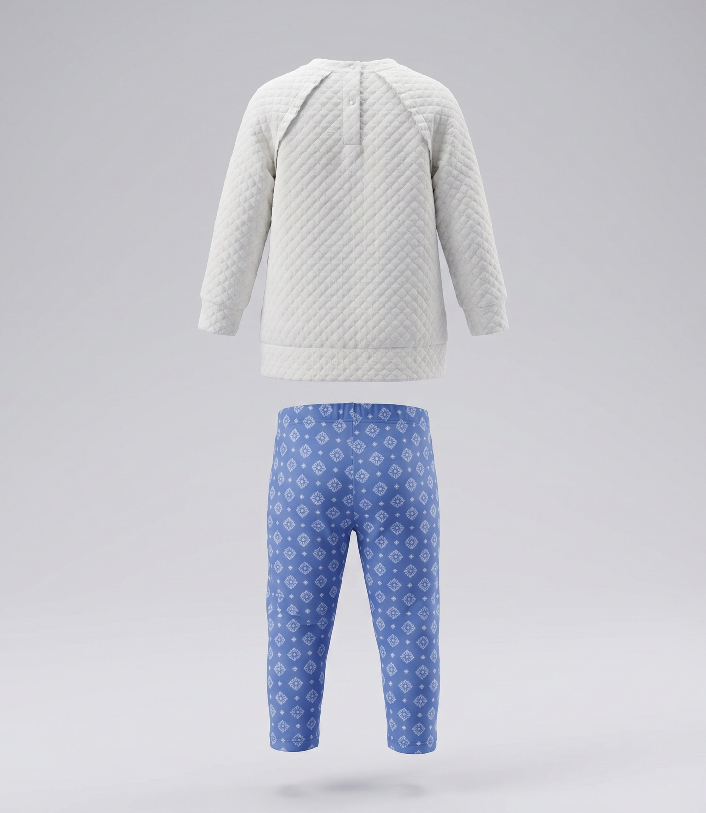 Conjunto niña boho 2 años / Crudo