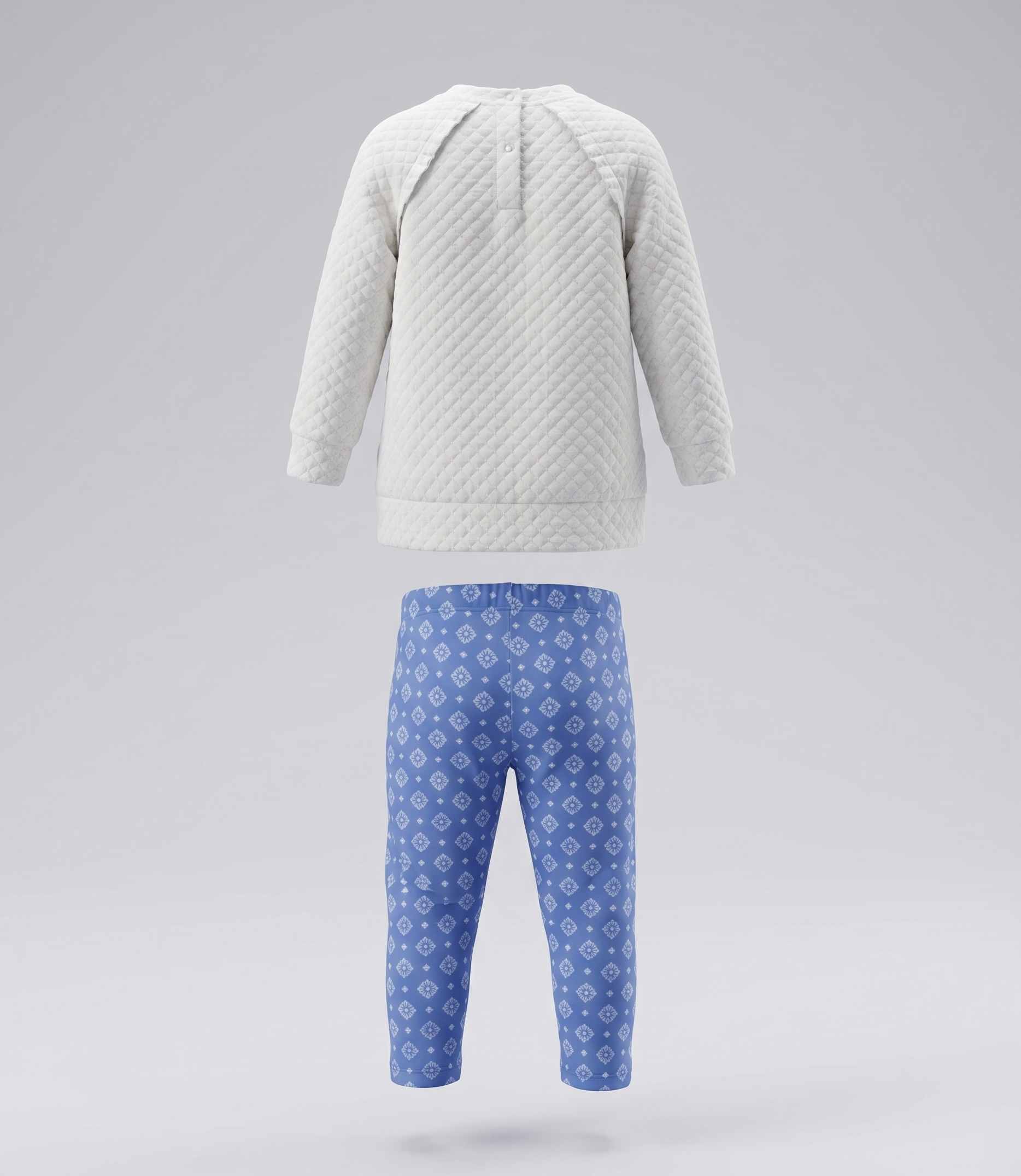 Conjunto niña boho 2 años / Crudo