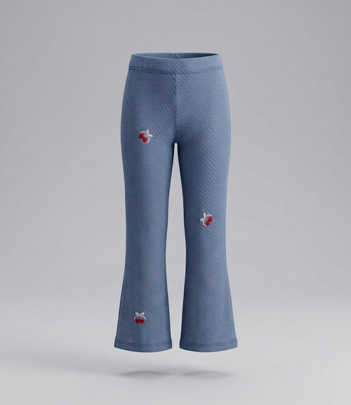 Conjunto niña con cherry 2 años / Crudo
