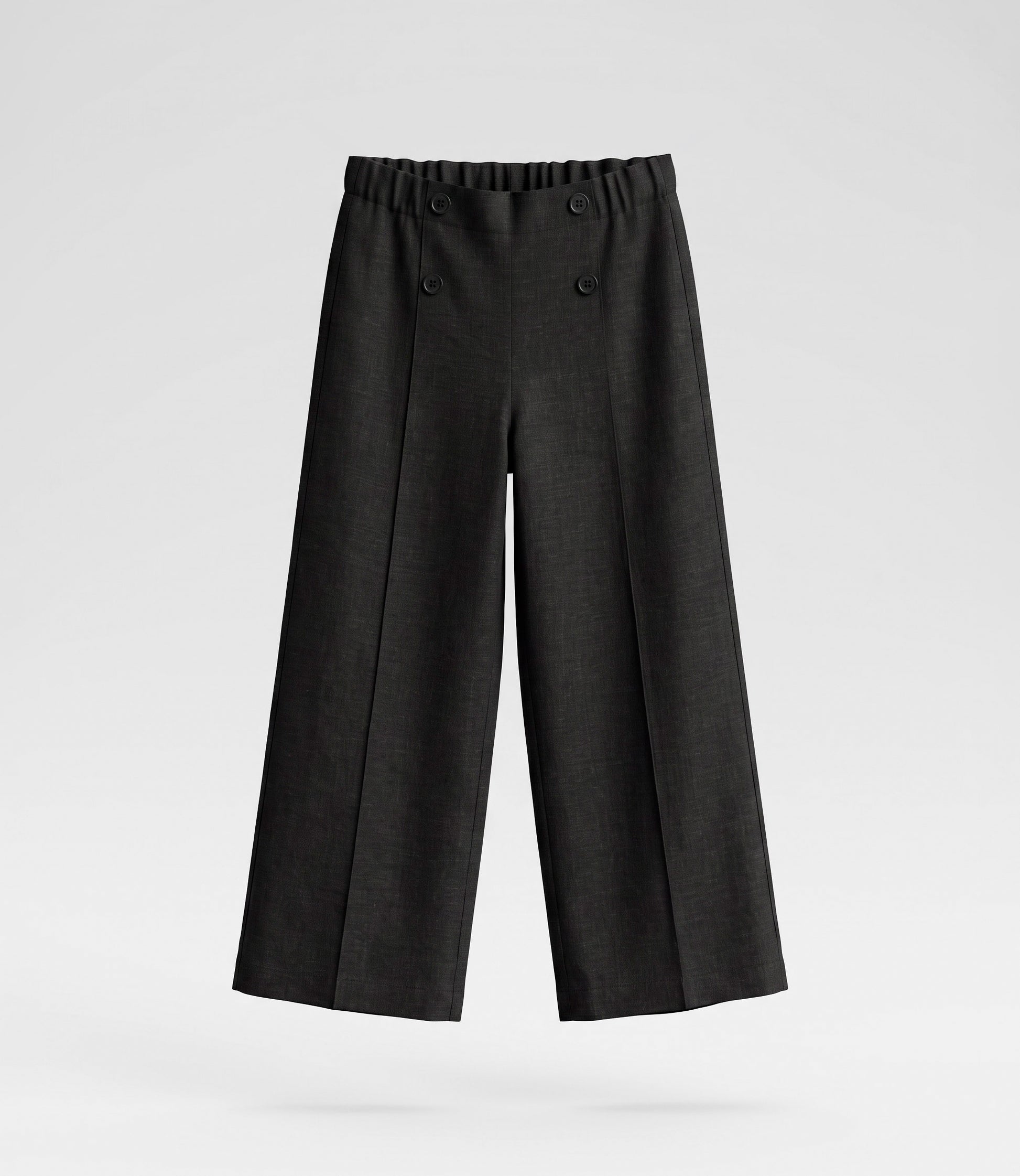 Conjunto niña con lazos 2 años / Crudo