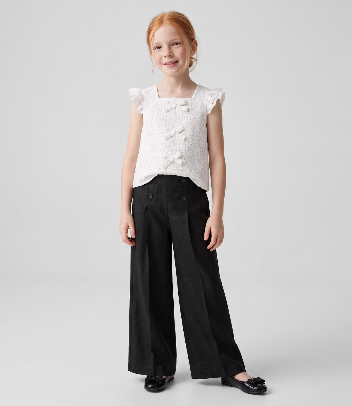 Conjunto niña con lazos