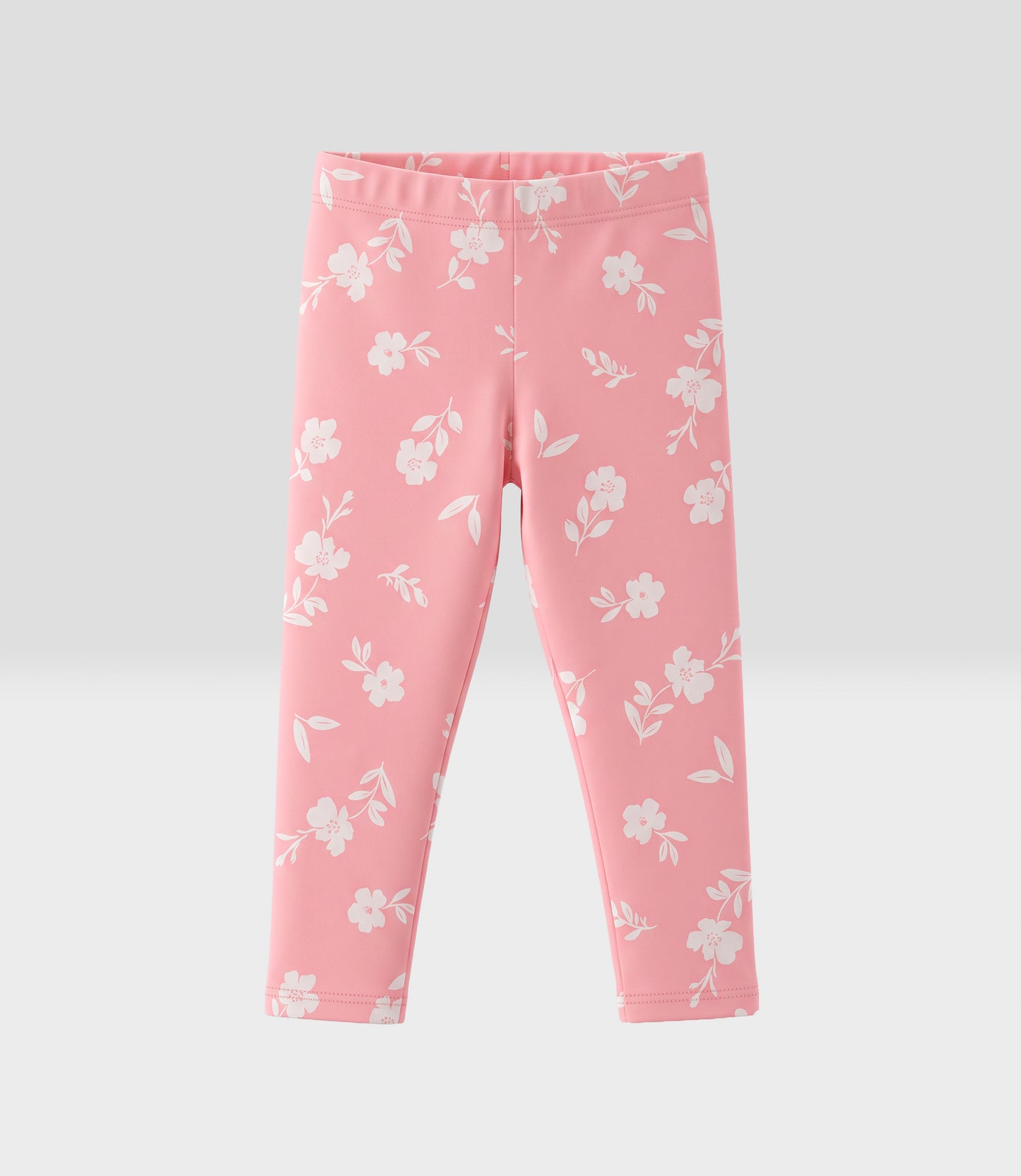 Conjunto niña con estampado 2 años / Crudo