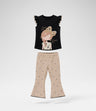 Conjunto niña con corazones