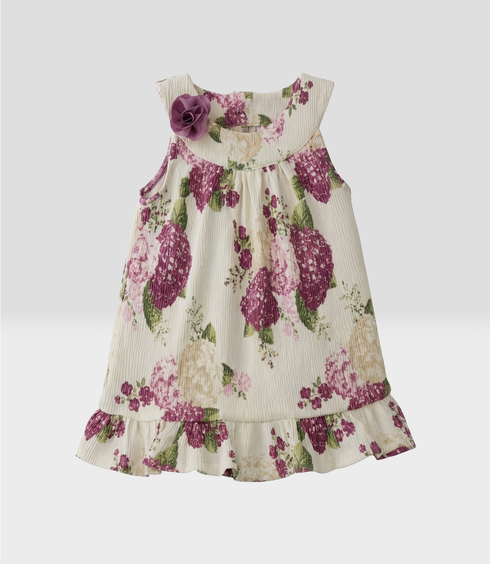 Conjunto niña bambula 2 años / Burdeo