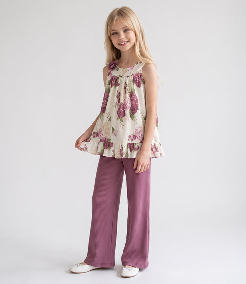 Conjunto niña bambula