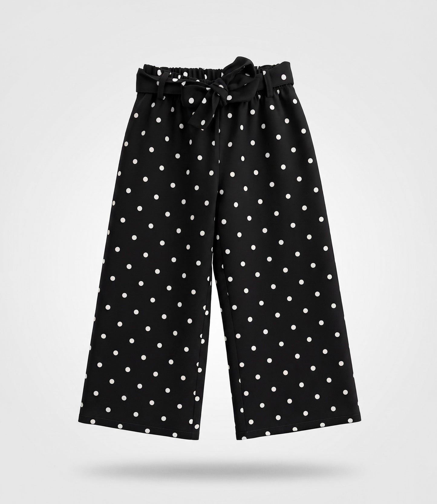 Conjunto niña con lunares 2 años / Crudo