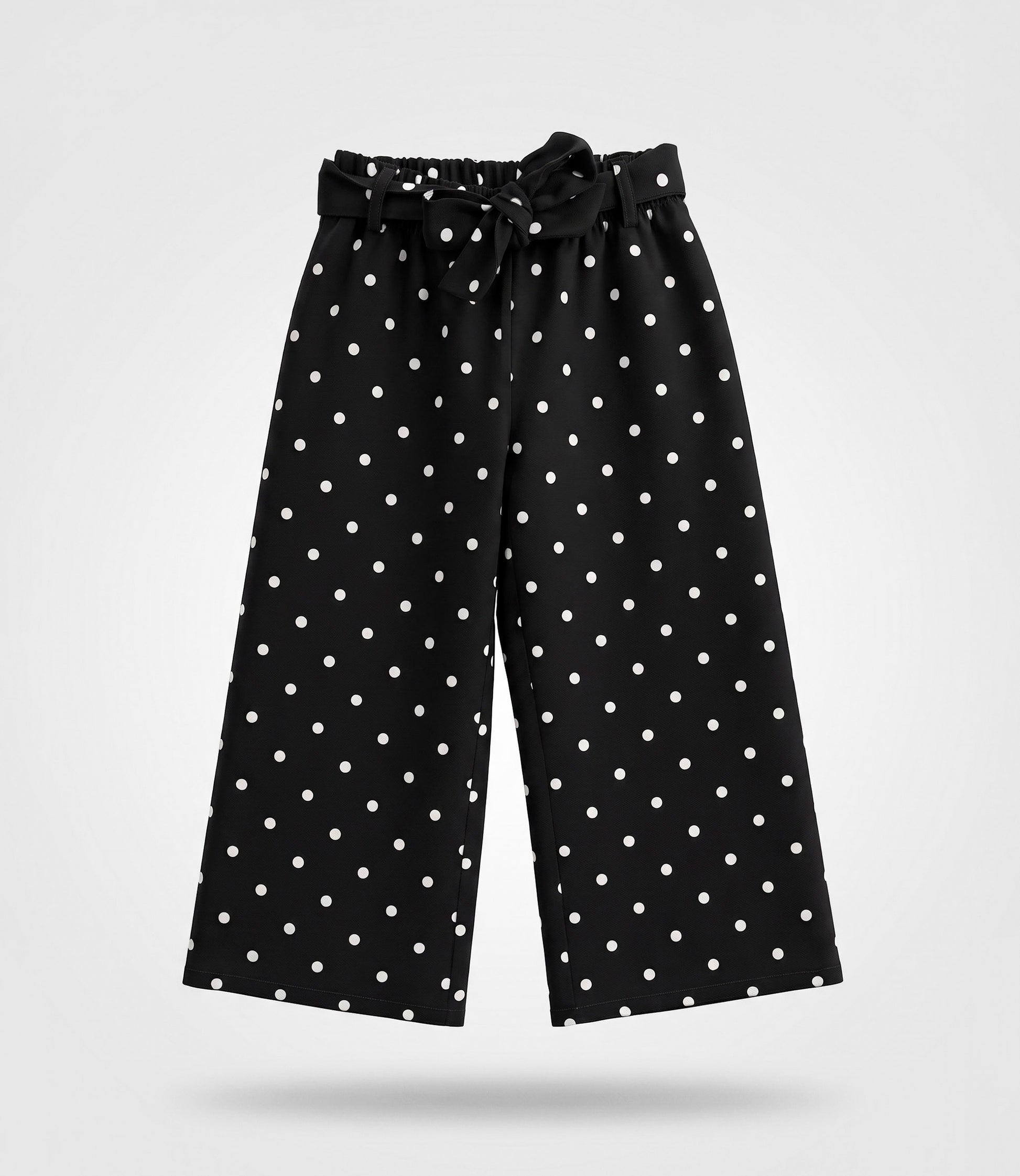 Conjunto niña con lunares 2 años / Crudo