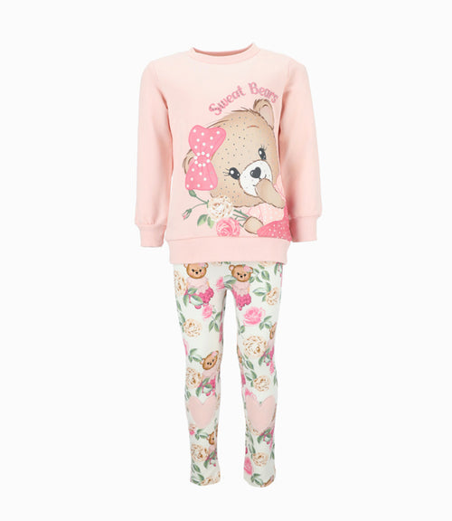 Conjunto Niña De Polerón Y Calzas