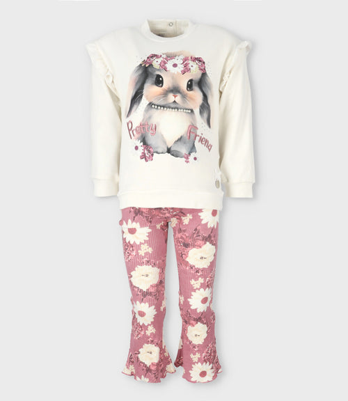 Conjunto niña flare