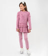 Conjunto niña de polera y calzas