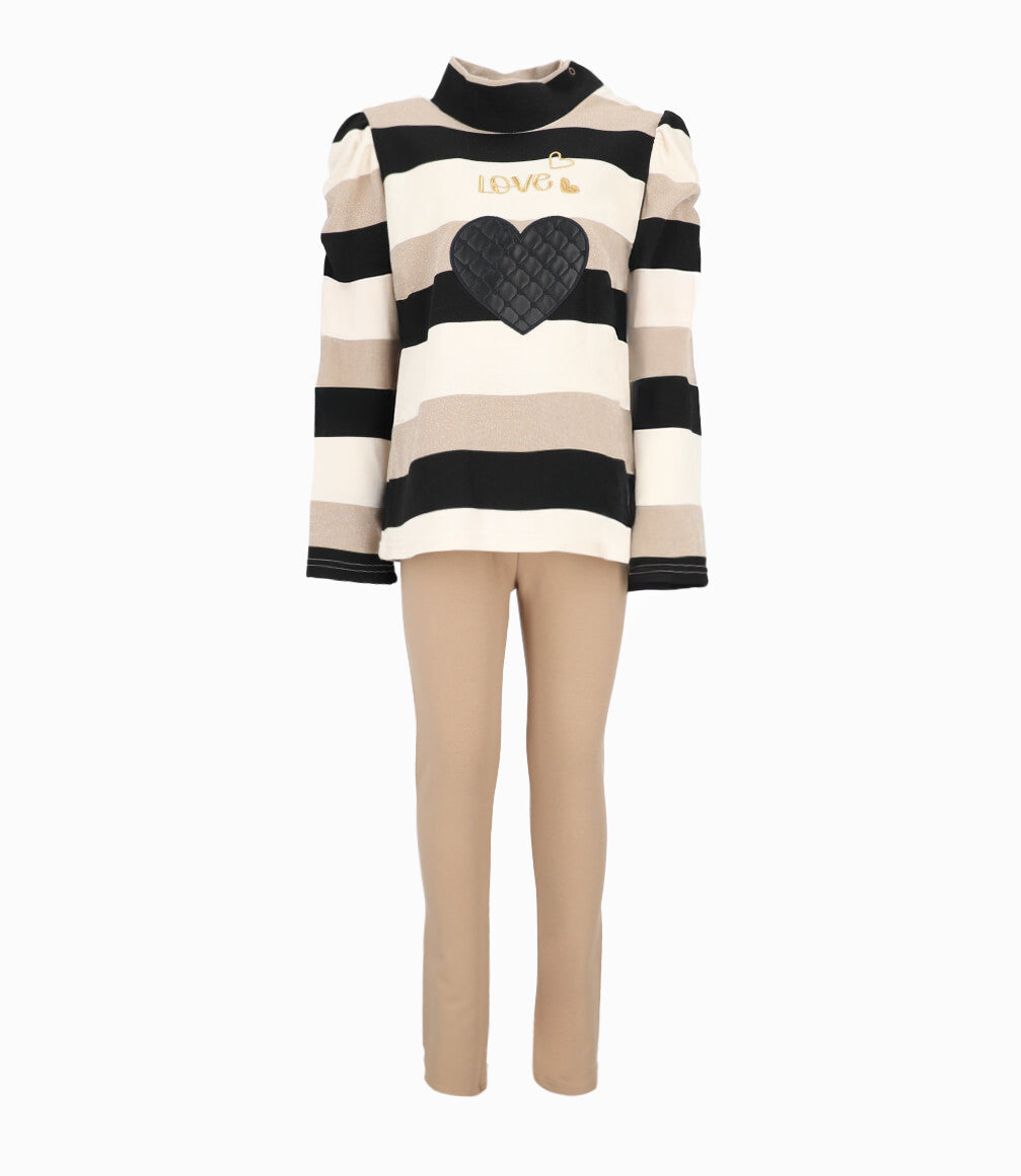 Conjunto niña beatle 2 años / Beige