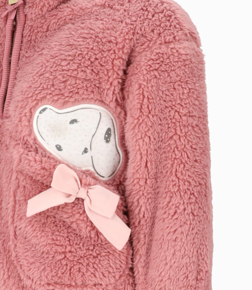 Conjunto niña de polar y calzas