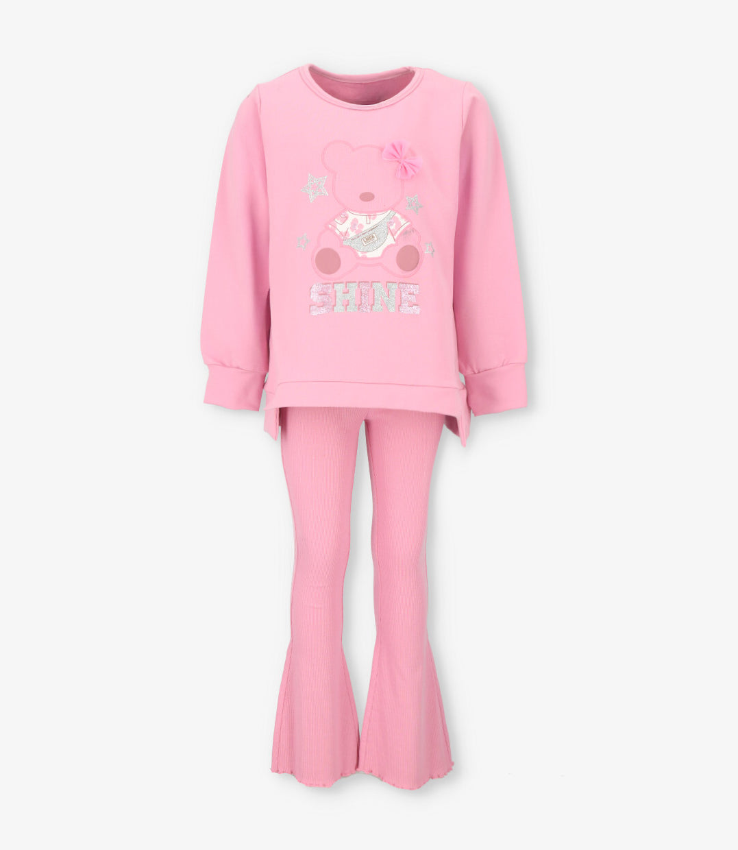 Conjunto niña con oso