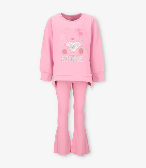 Conjunto niña con oso