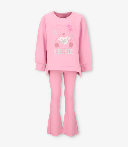 Conjunto niña con oso
