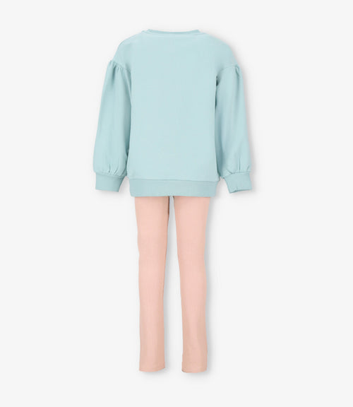 Conjunto niña con oso