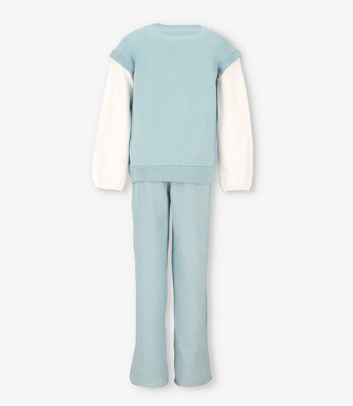 Conjunto niña con oso