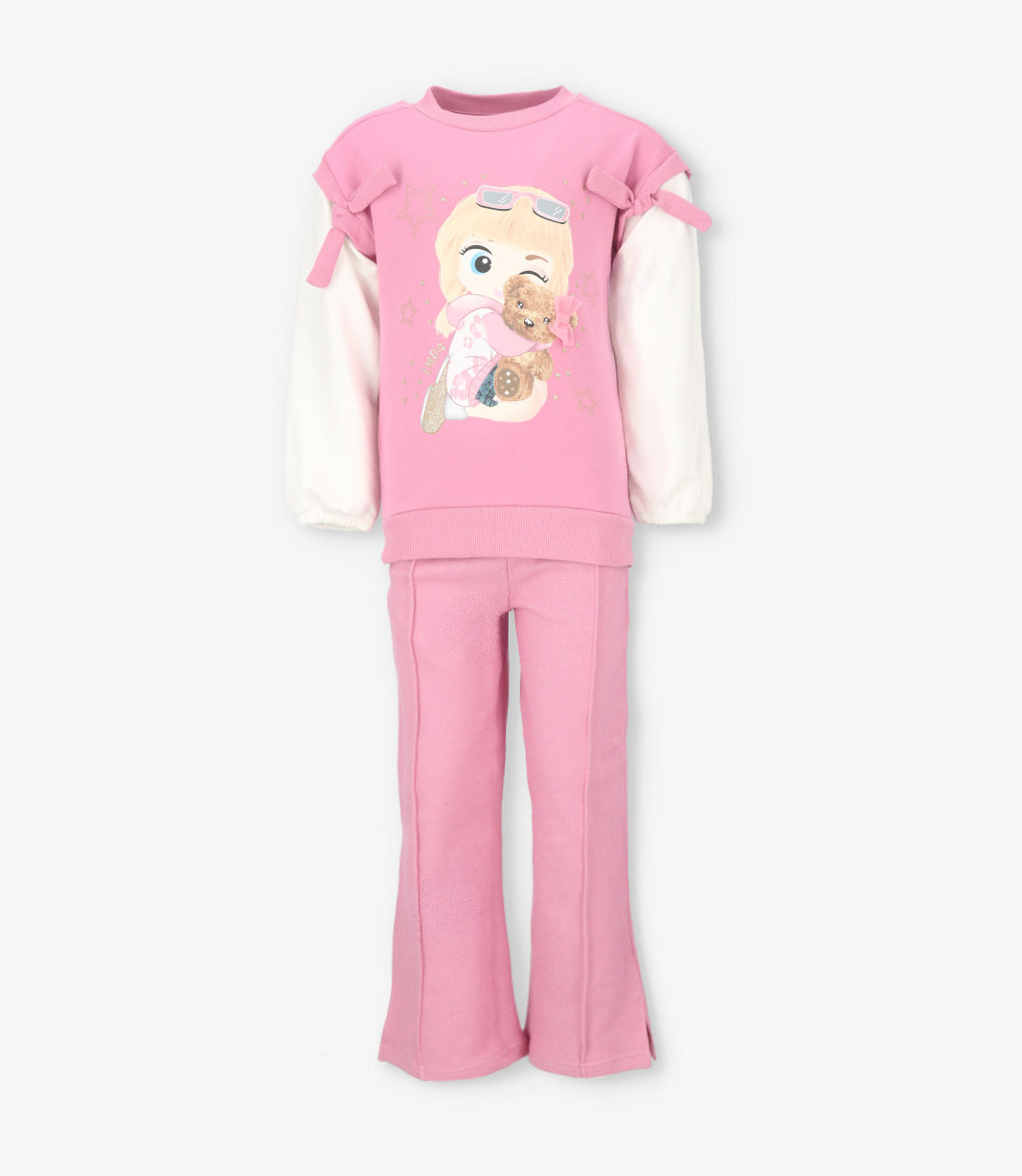 Conjunto niña con estrellas