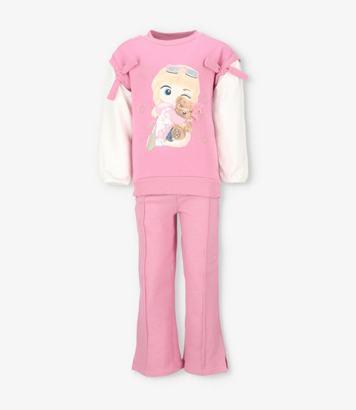 Conjunto niña con estrellas