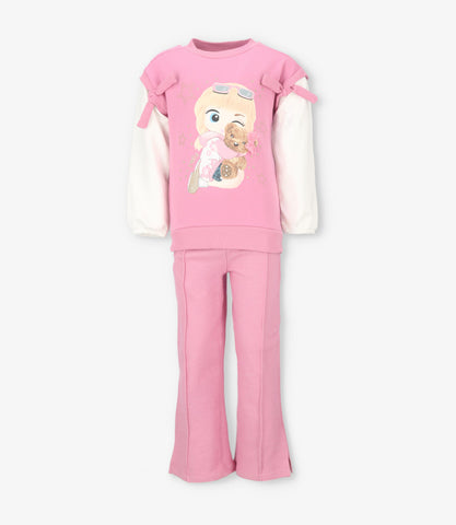 Conjunto niña con estrellas