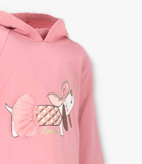 Conjunto niña con perro 2 años / Coral