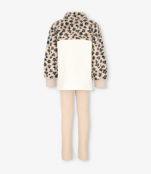 Conjunto niña animal print