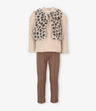 Conjunto niña animal print