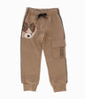 Pantalón de buzo niña con oso