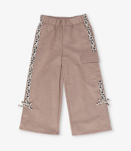 Pantalón buzo niña cargo 2 años / Café