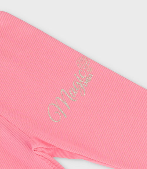 Calza niña básica 2 años / Coral