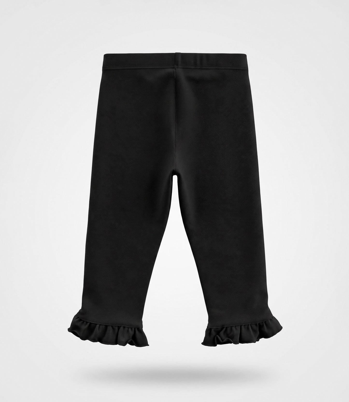 Calzas niña capri 2 años / Negro