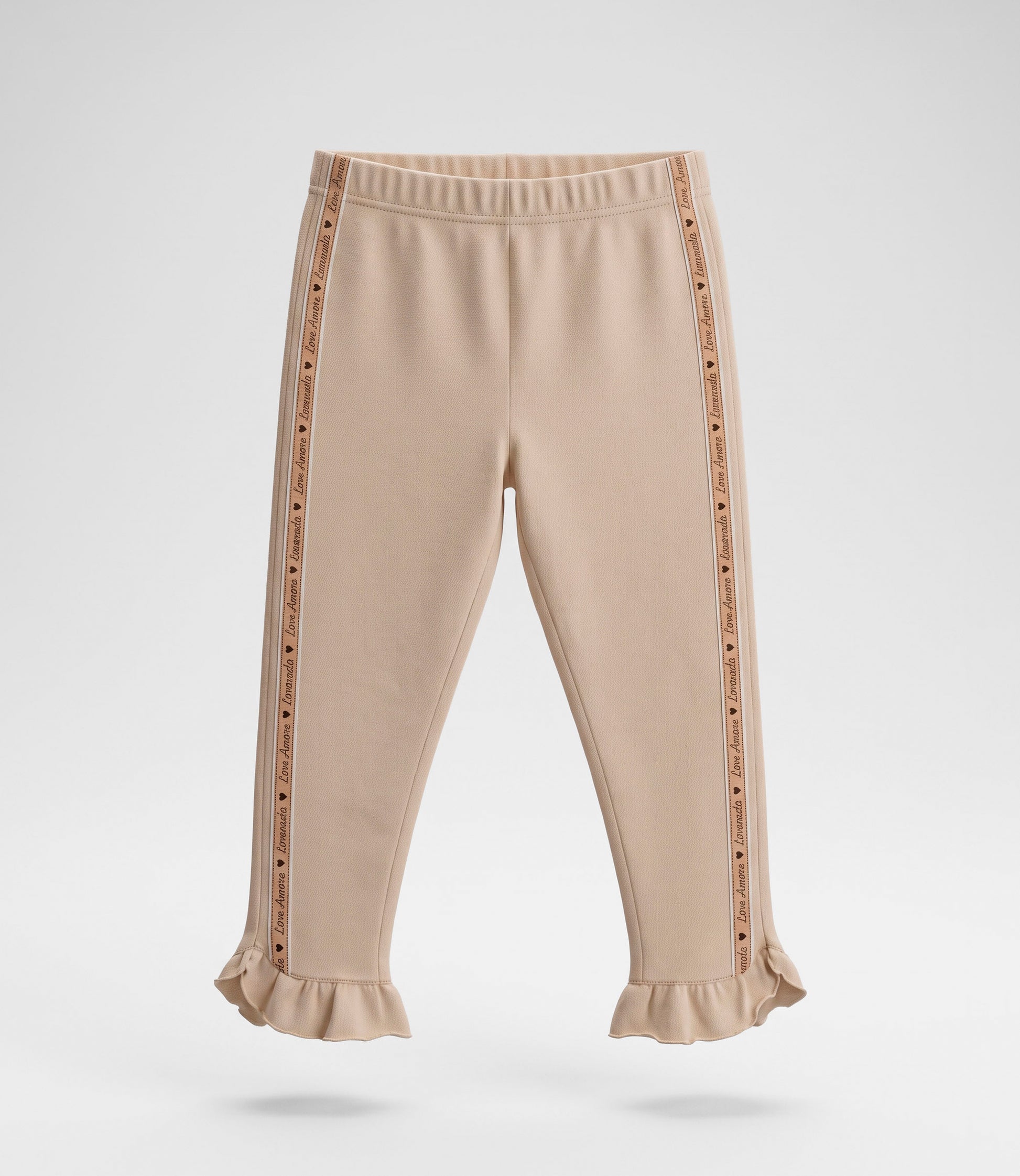 Calzas niña capri 2 años / Beige
