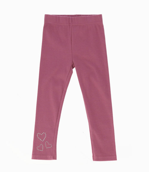 Calza niña con glitter 2 años / Palo Rosa