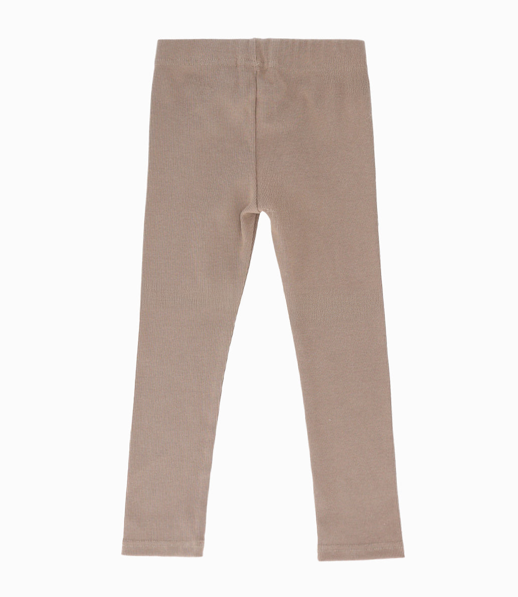 Calza niña básica 2 años / Beige