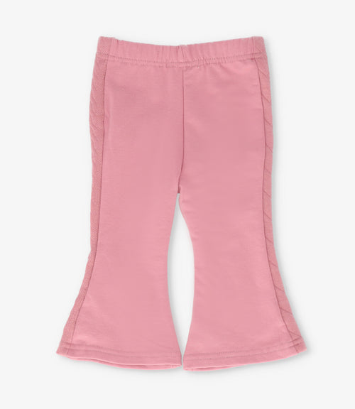 Calza niña acampanadas con brillos 2 años / Coral