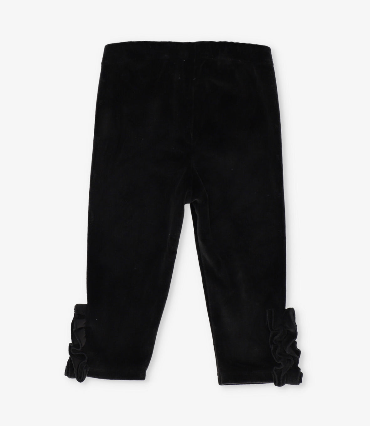 Calza niña con vuelos 2 años / Negro