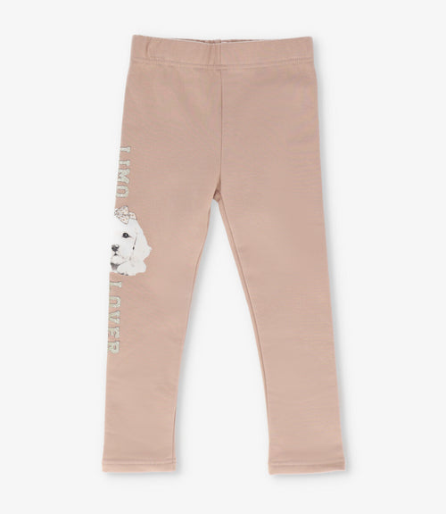 Calza niña con perro