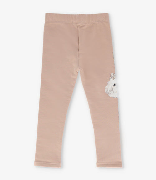 Calza niña con perro