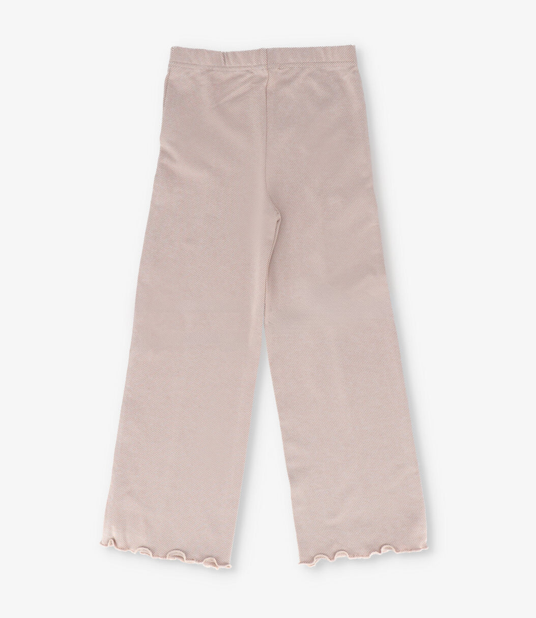Calza niña con lazos 2 años / Beige