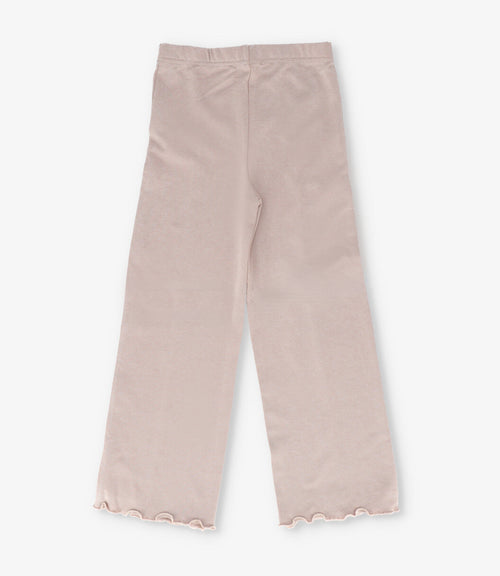 Calza niña con lazos 2 años / Beige