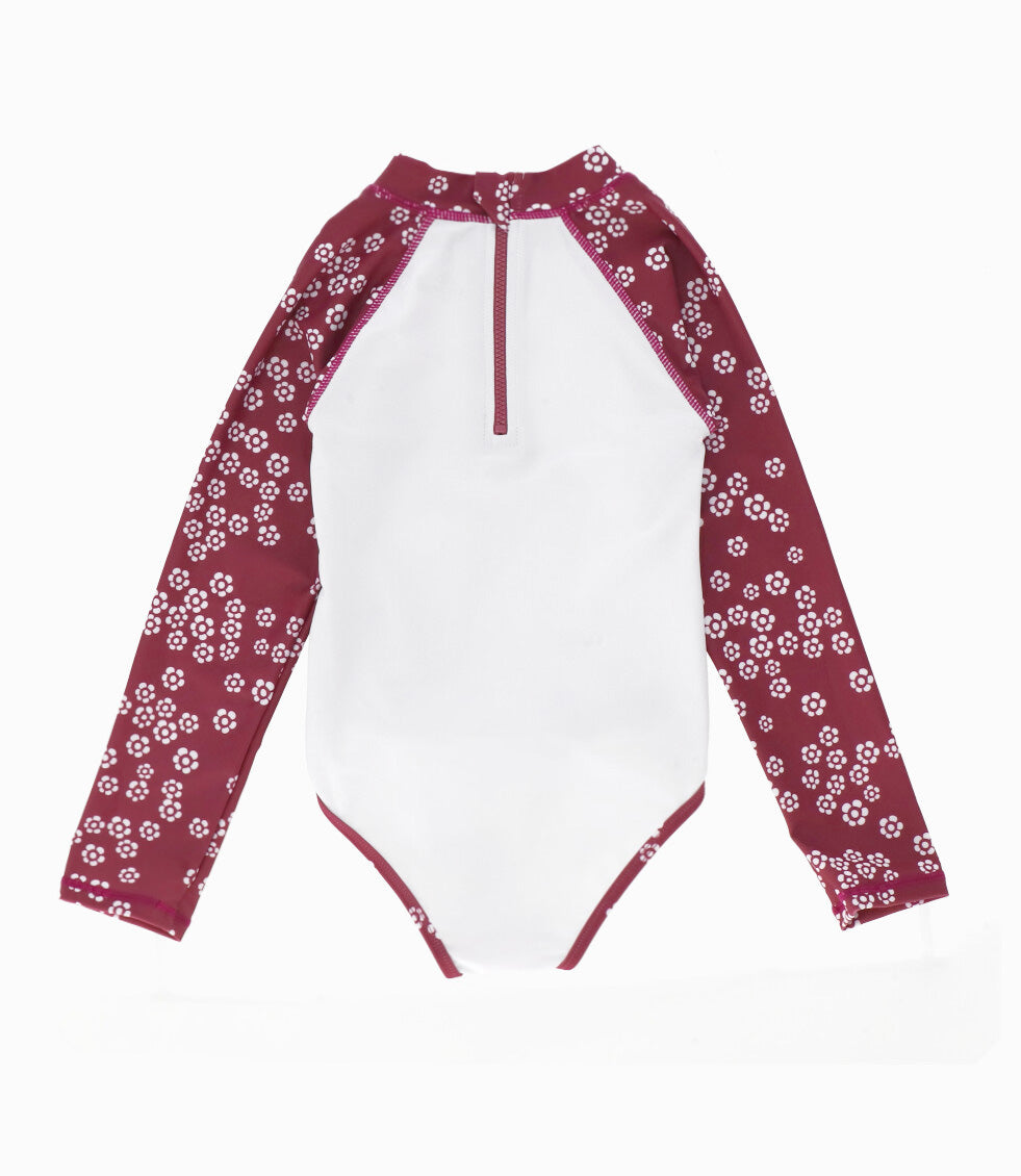 Traje de baño niña con osito 2 años / Menta