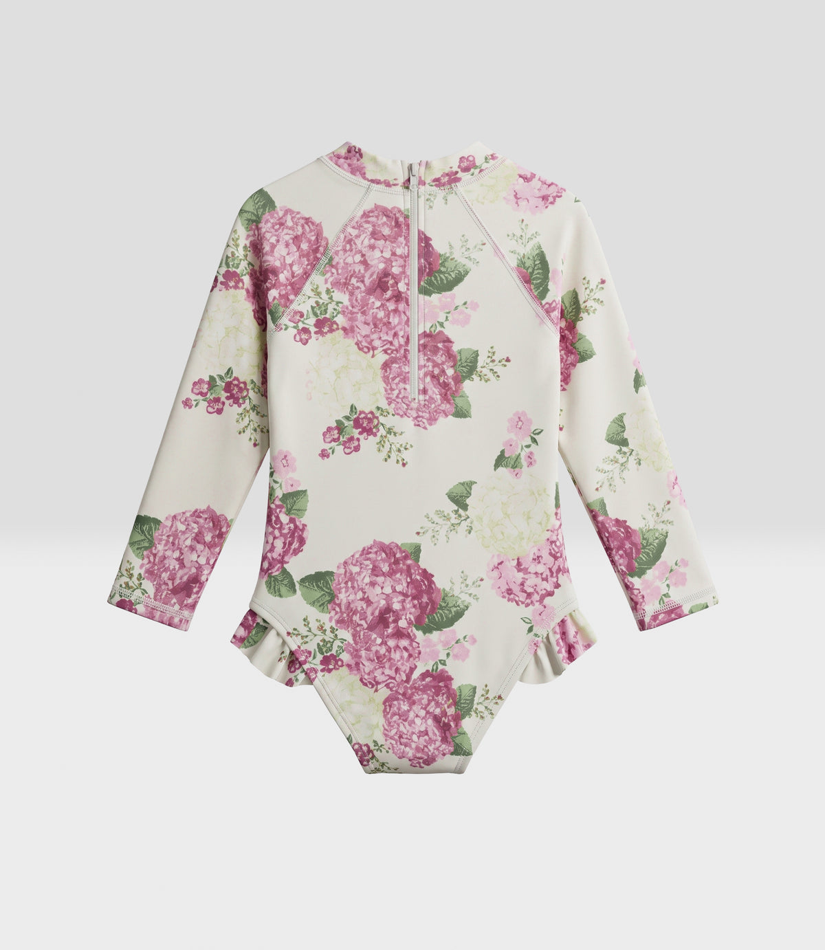 Traje de baño niña filtro UV +50 2 años / Burdeo