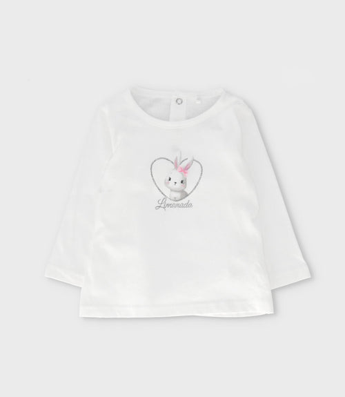 Polera bebé básica 3 meses / Blanco