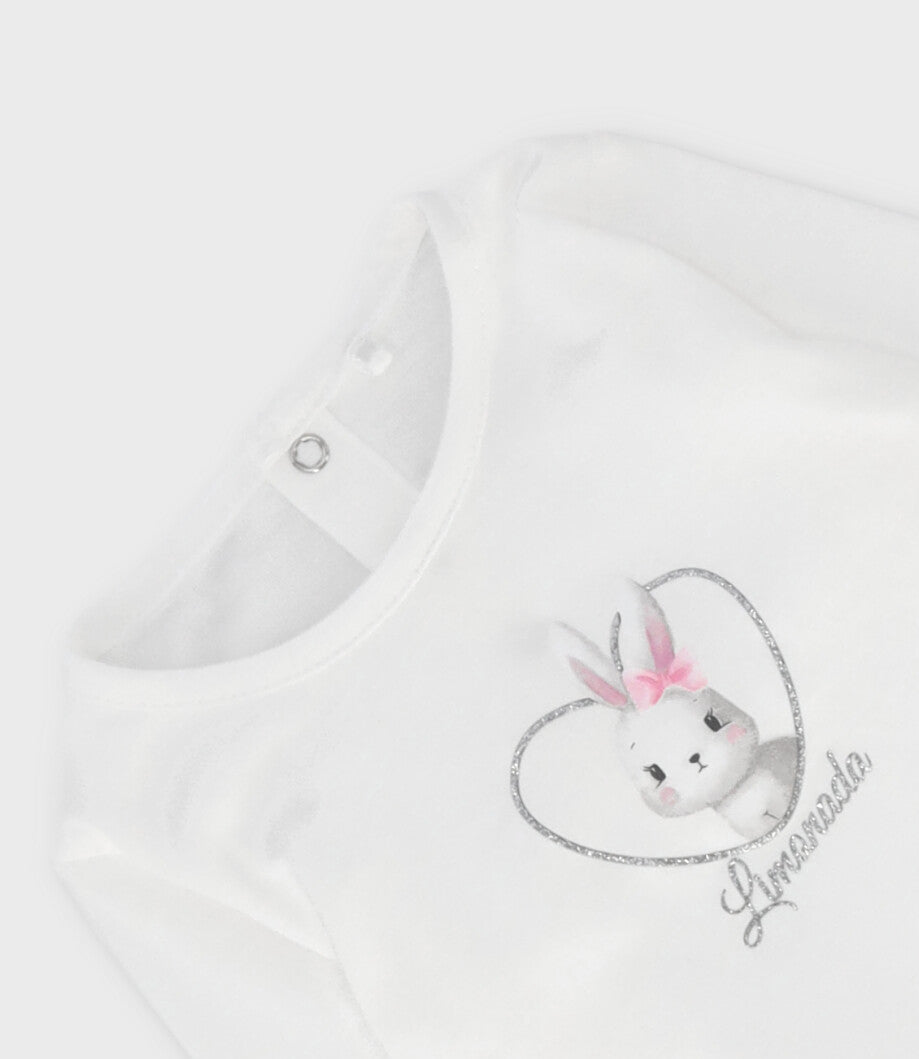 Polera bebé básica 3 meses / Blanco