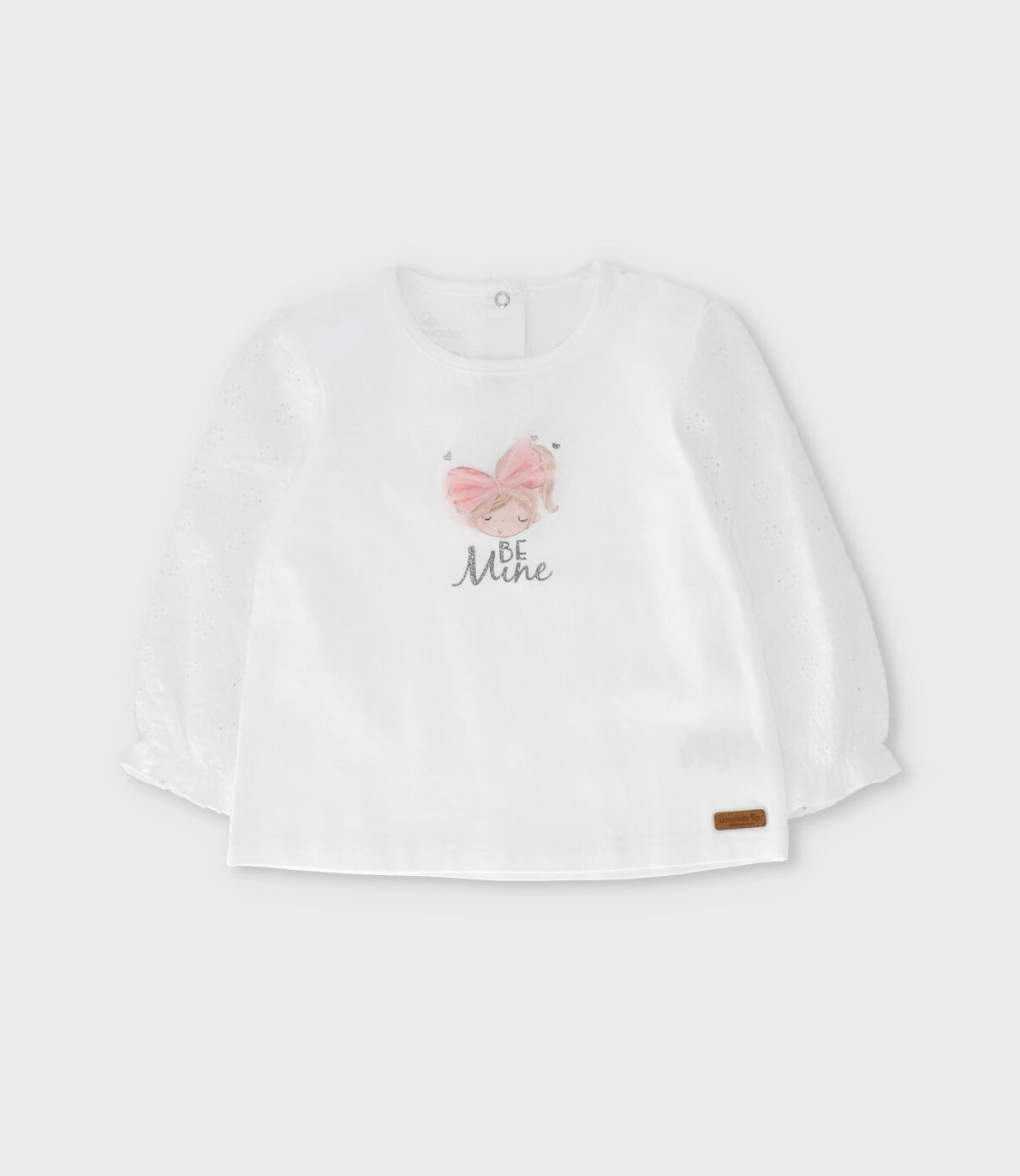 Polera bebé con estampado 3 meses / Blanco