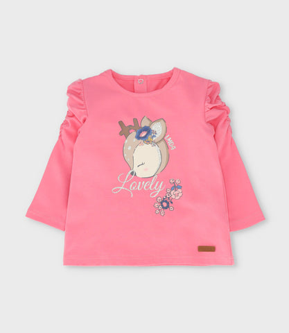 Polera bebé con ciervo