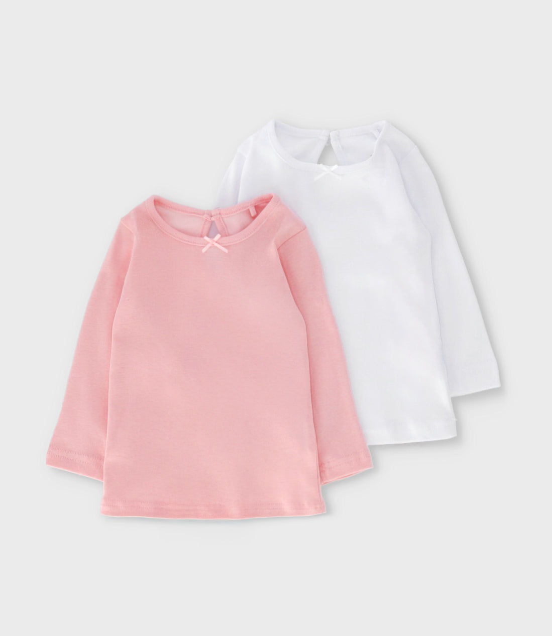 Polera bebé básica 2 unidades